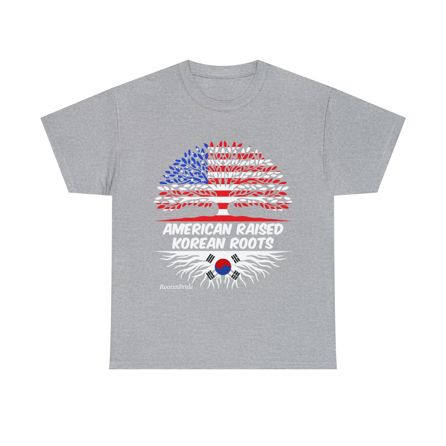 Korean Roots Design 1: Adult T-Shirt