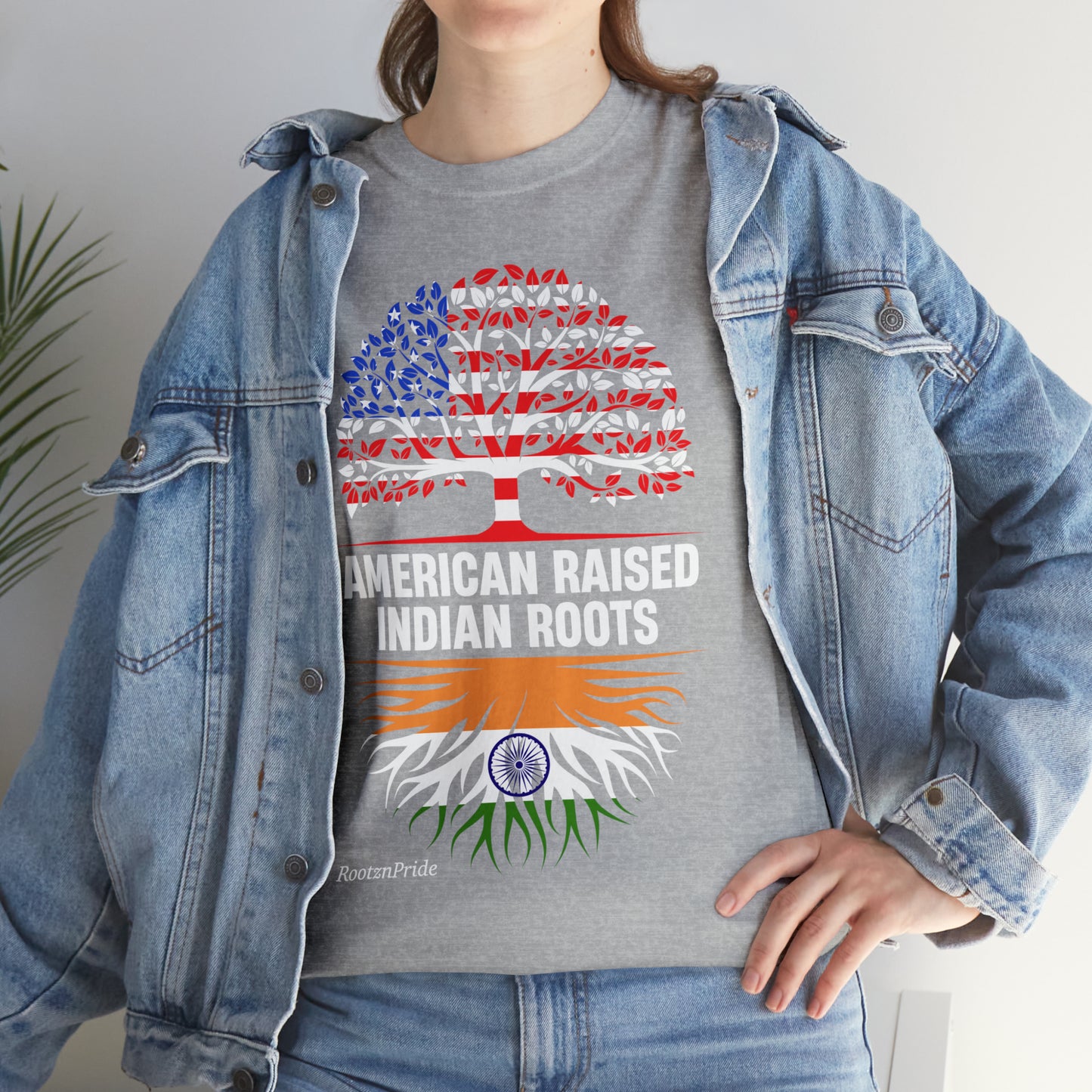 Indian Roots Design 3: Adult T-Shirt