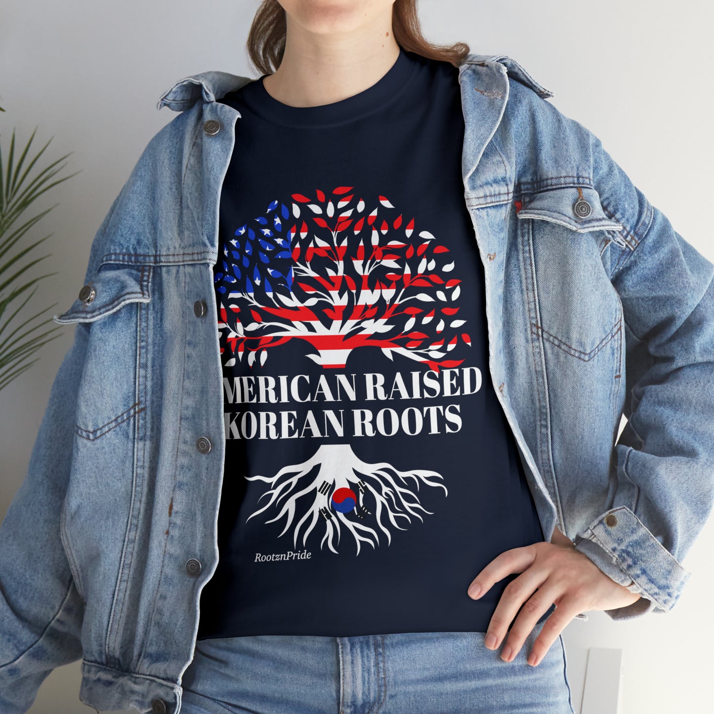 Korean Roots Design 2: Adult T-Shirt