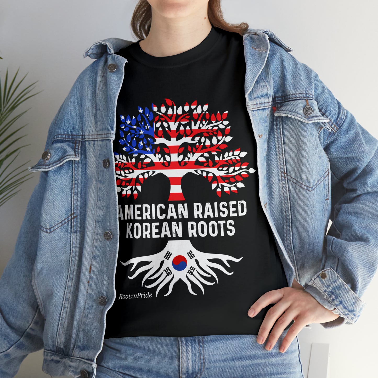 Korean Roots Design 3: Adult T-Shirt
