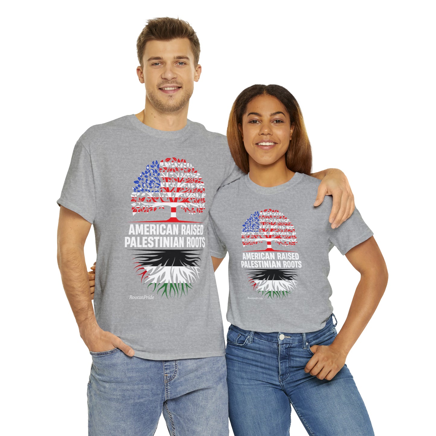 Palestinian Roots Design 3: Adult T-Shirt