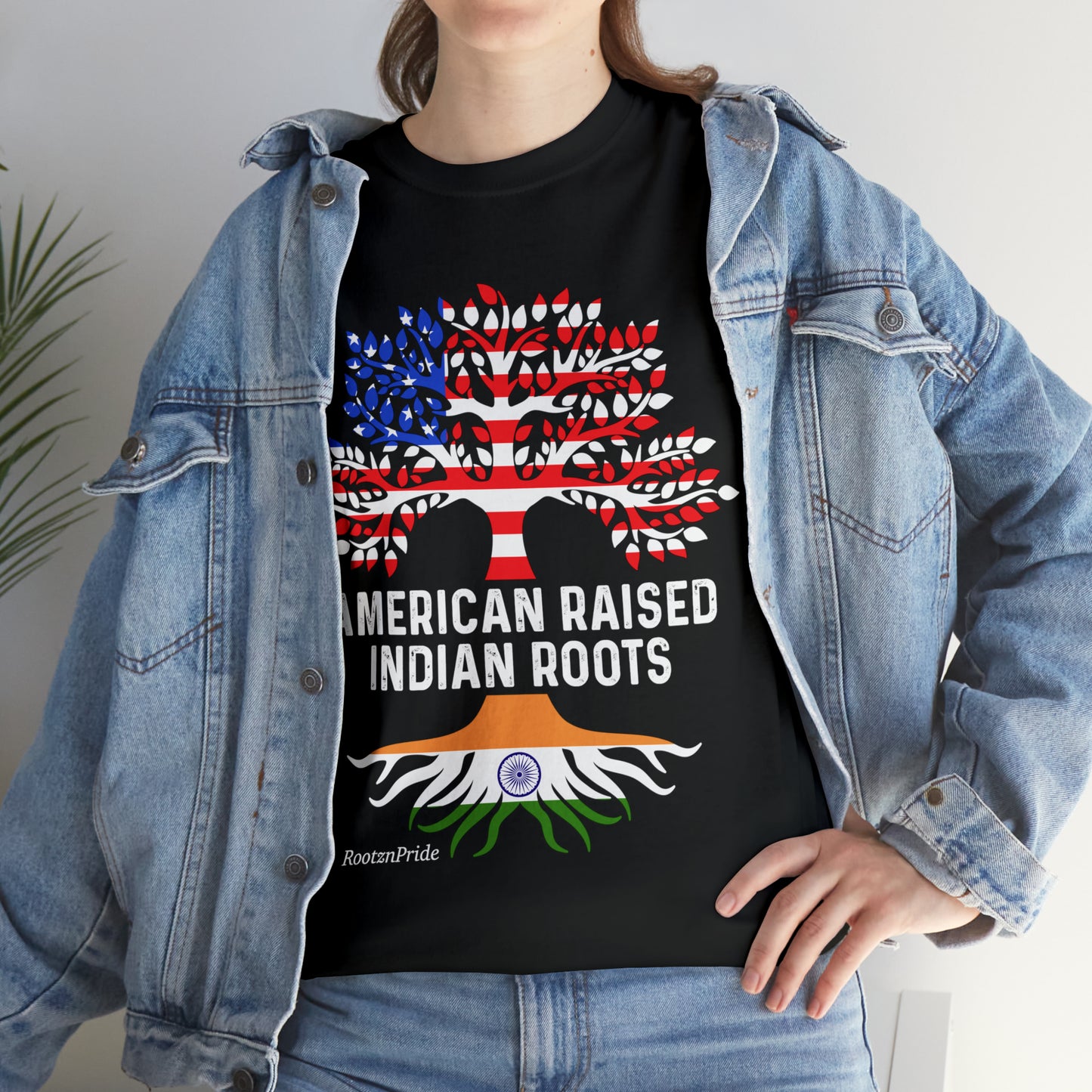Indian Roots Design 4: Adult T-Shirt