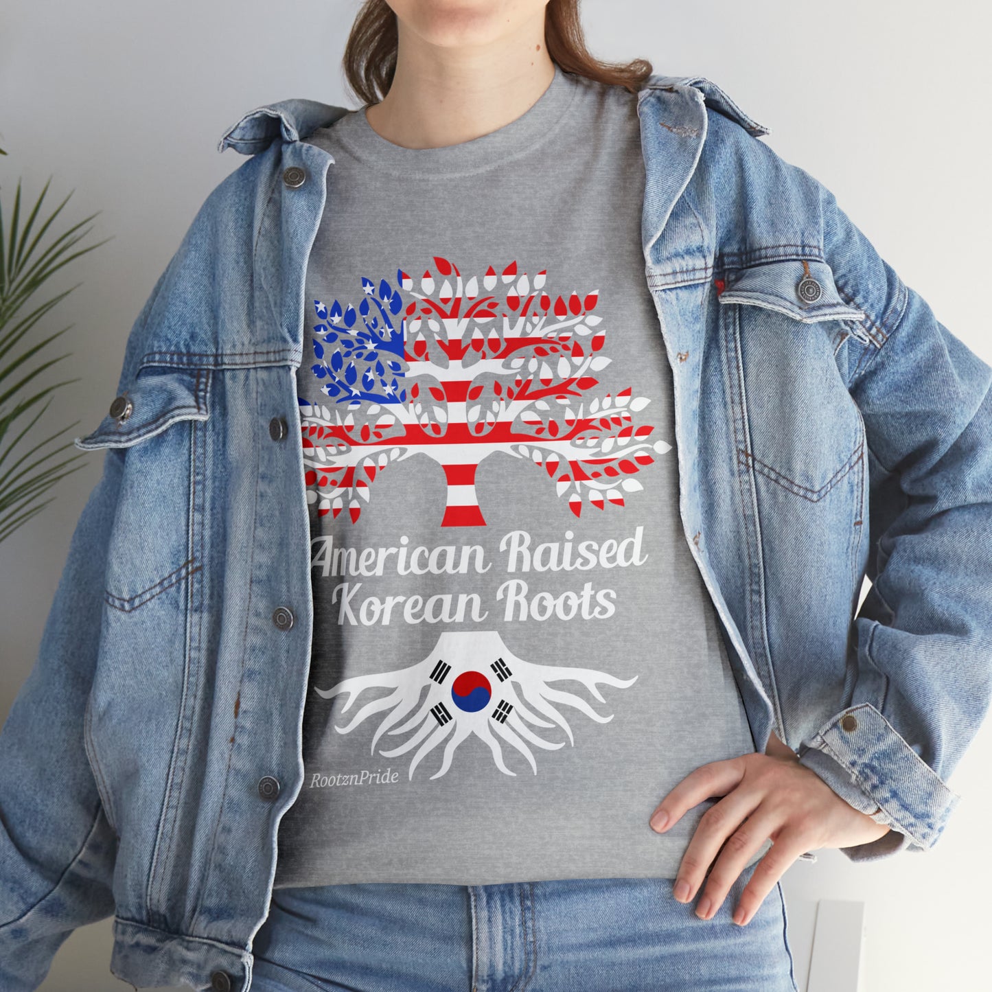 Korean Roots Design 5: Adult T-Shirt
