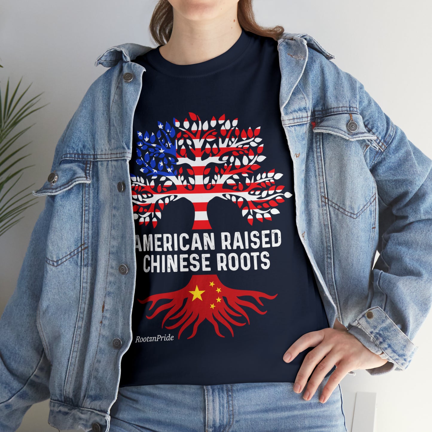 Chinese Roots Design 4: Adult T-Shirt