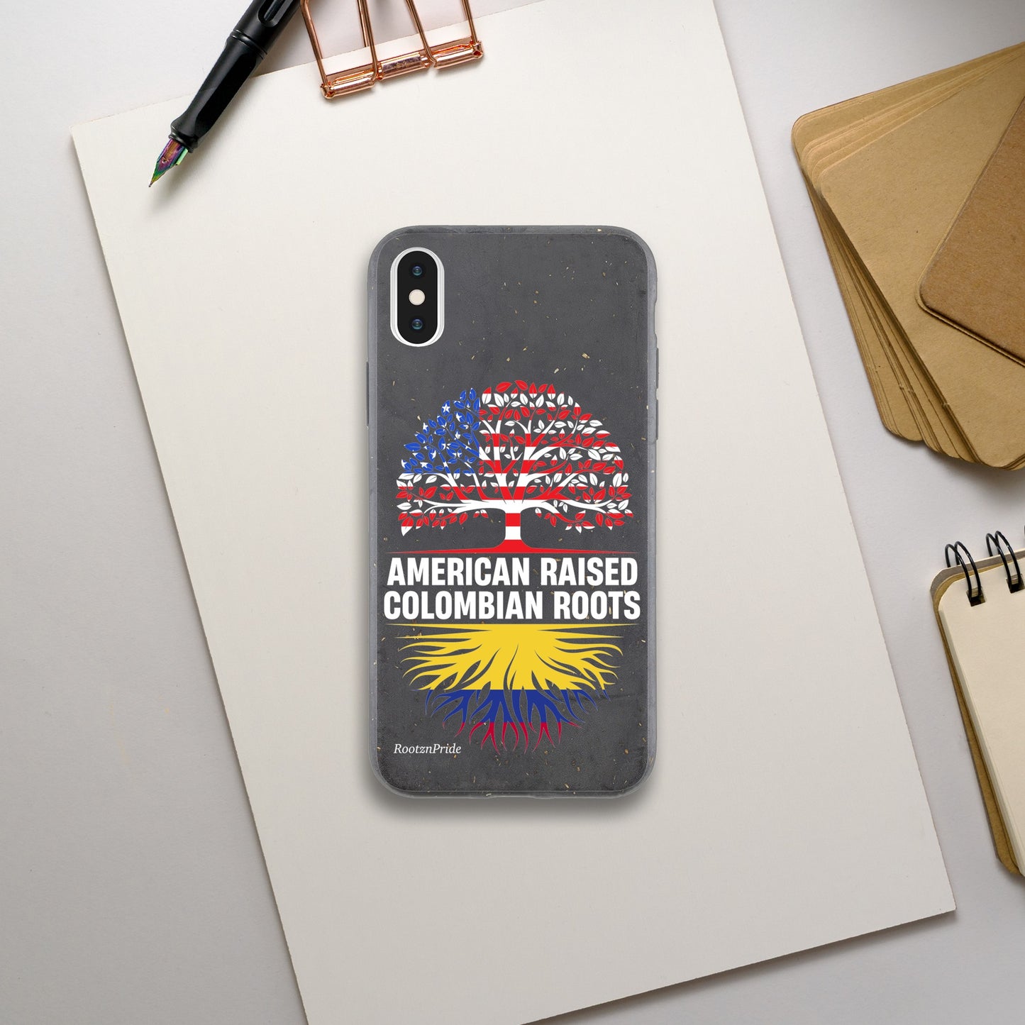 Colombian Roots Design 3: iPhone/Samsung - Bio Tough Case
