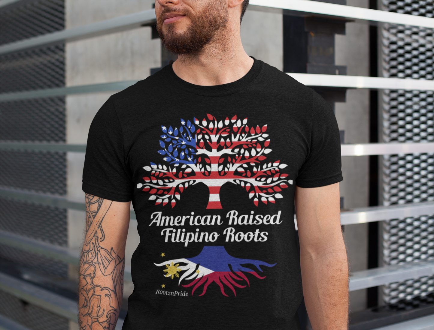Filipino Roots Design 5: Adult T-Shirt