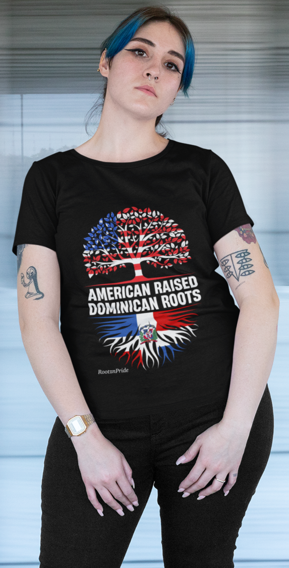 Dominican Roots Design 3: Adult T-Shirt