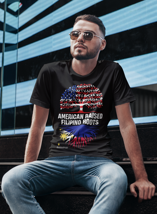 Filipino Roots Design 3: Adult T-Shirt