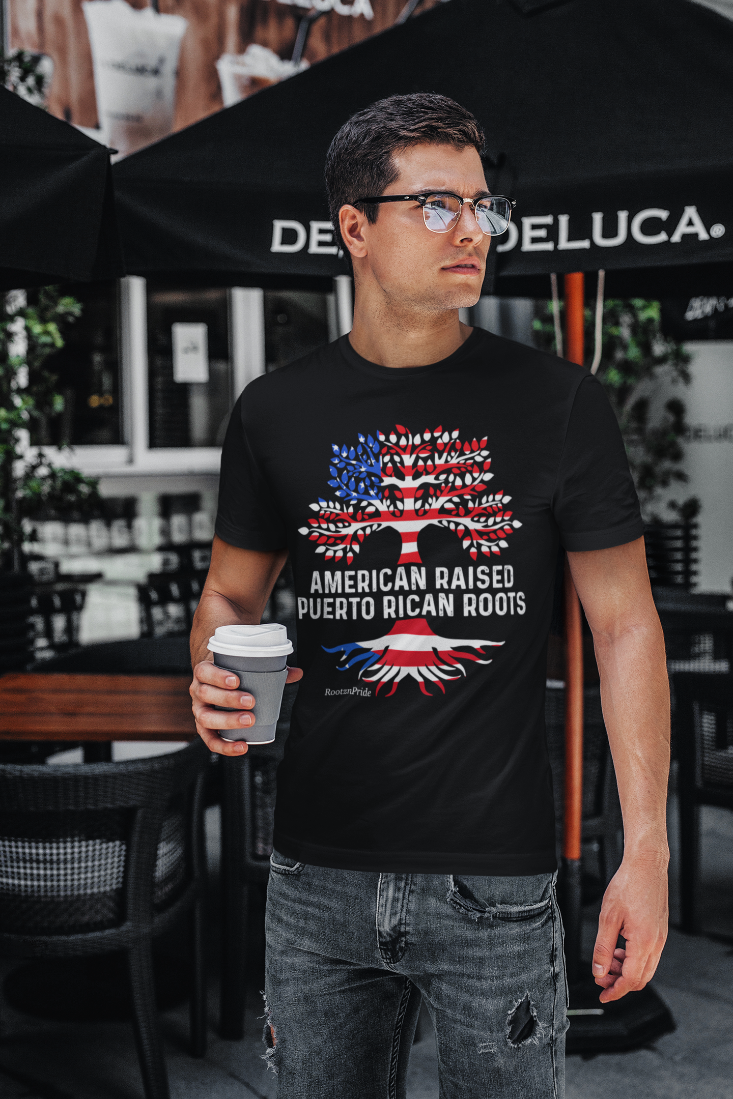 Puerto Rican Roots Design 4: Unisex T-Shirt