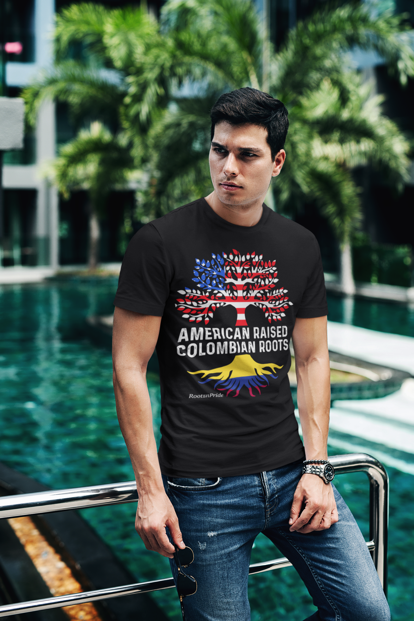 Colombian Roots Design 4: Unisex T-Shirt
