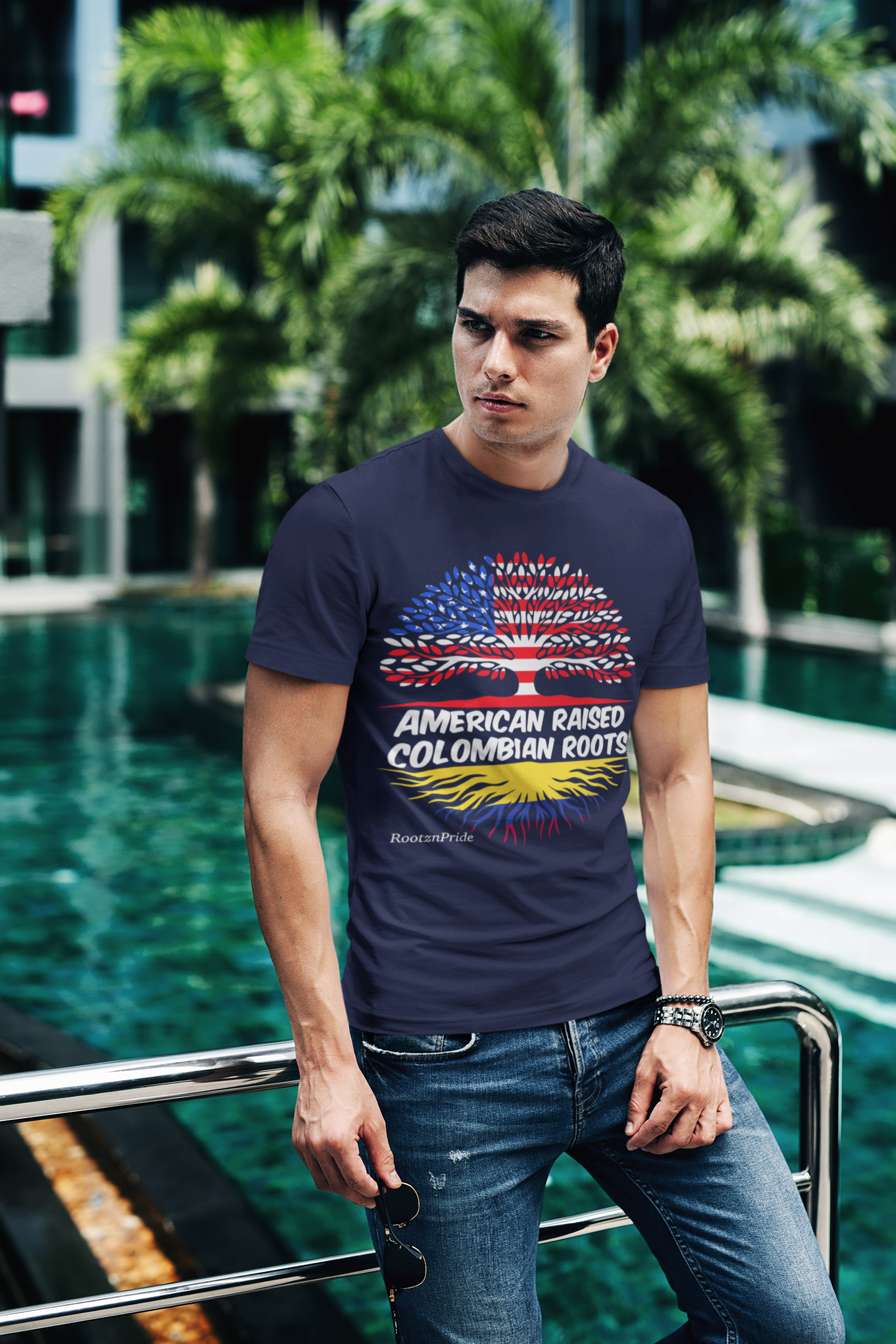 Colombian Roots Design 1: Unisex T-Shirt