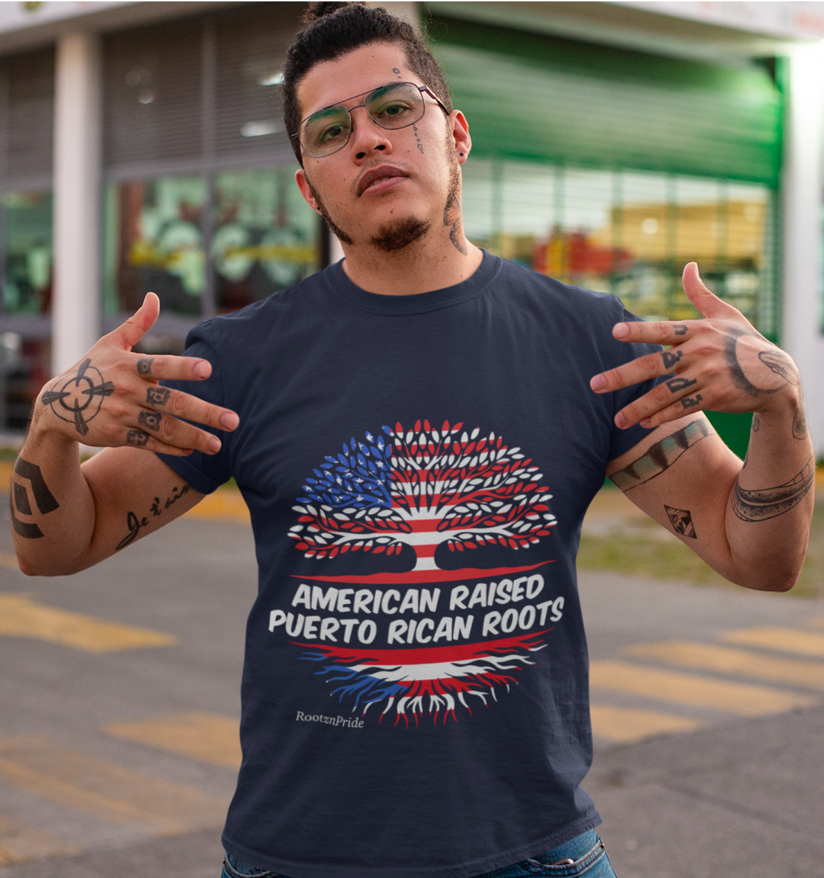 Puerto Rican Roots Design 1: Unisex T-Shirt