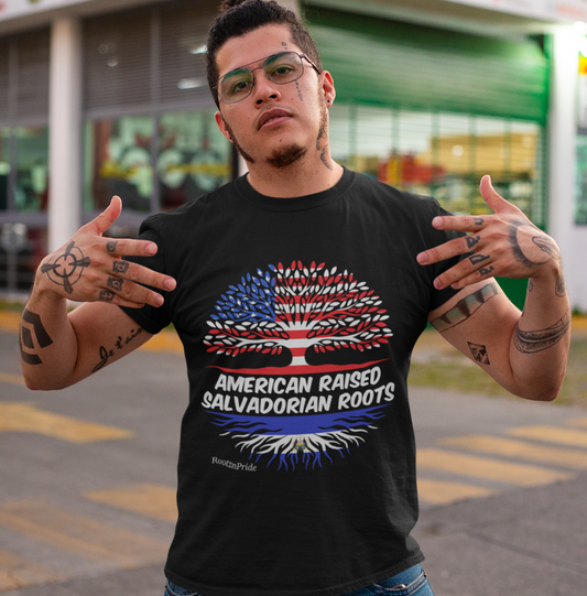 Salvadoran Roots Design 1: Unisex T-Shirt