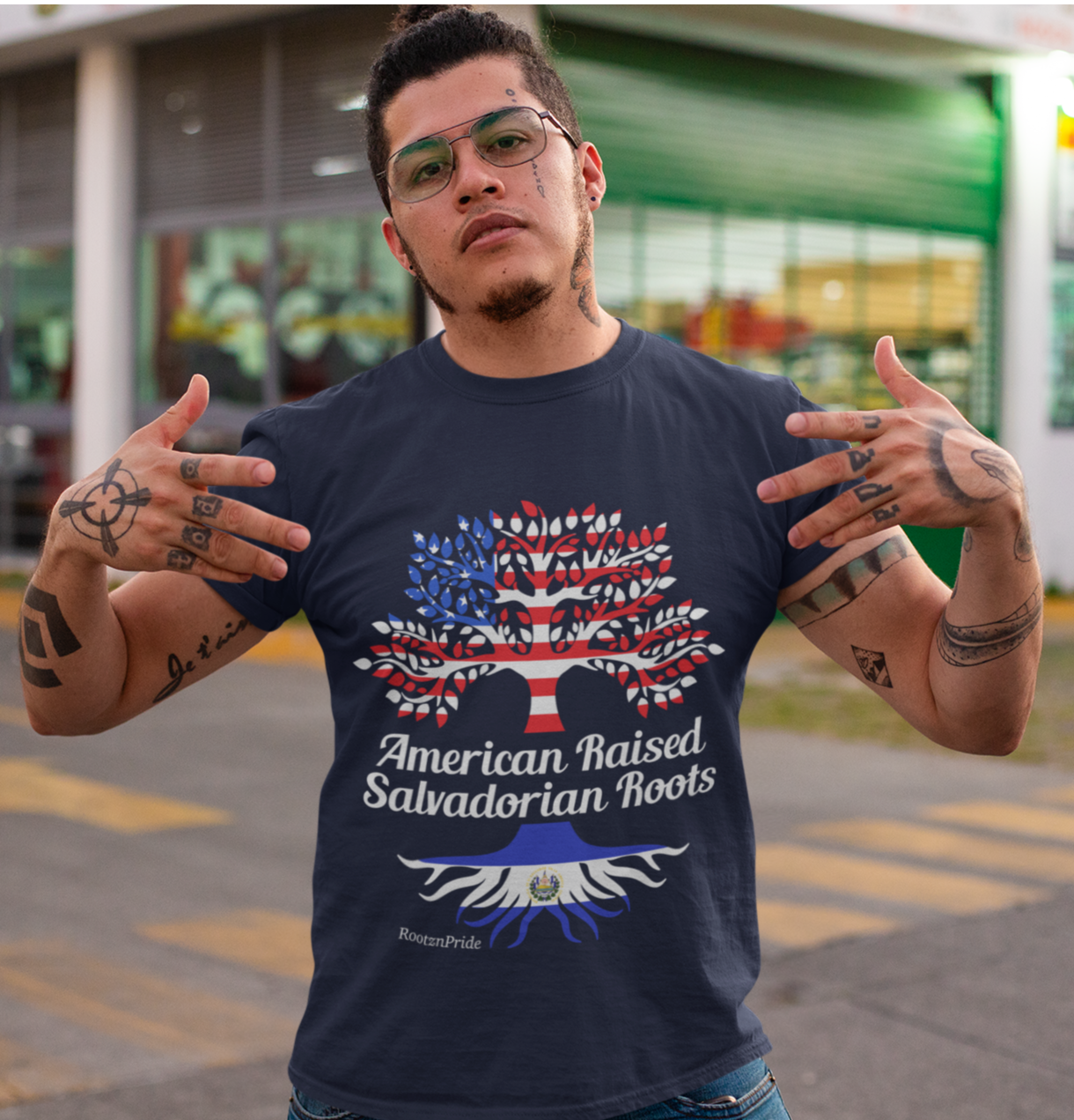 Salvadoran Roots Design 5: Unisex T-Shirt