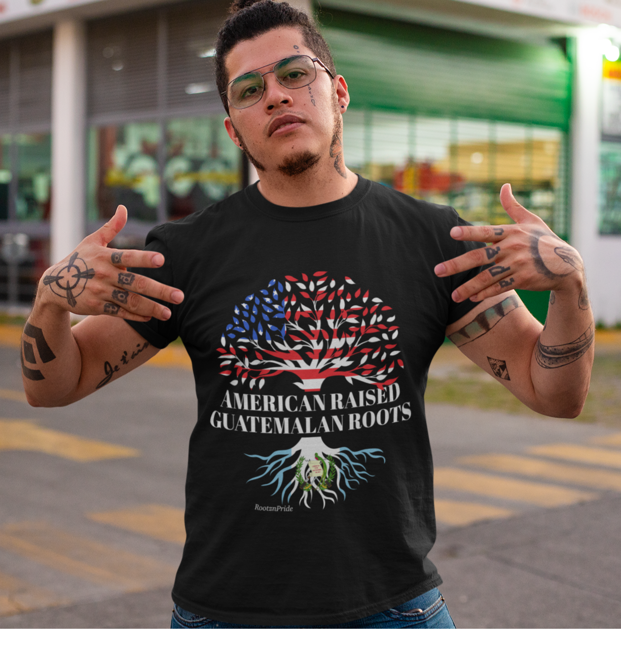 Guatemalan Roots Design 2: Unisex T-Shirt