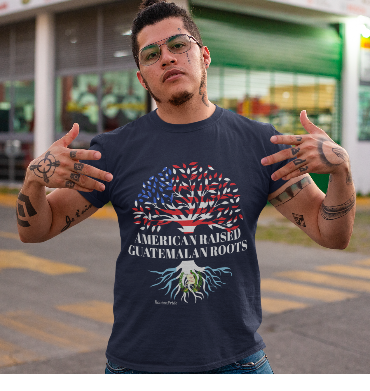 Guatemalan Roots Design 2: Unisex T-Shirt
