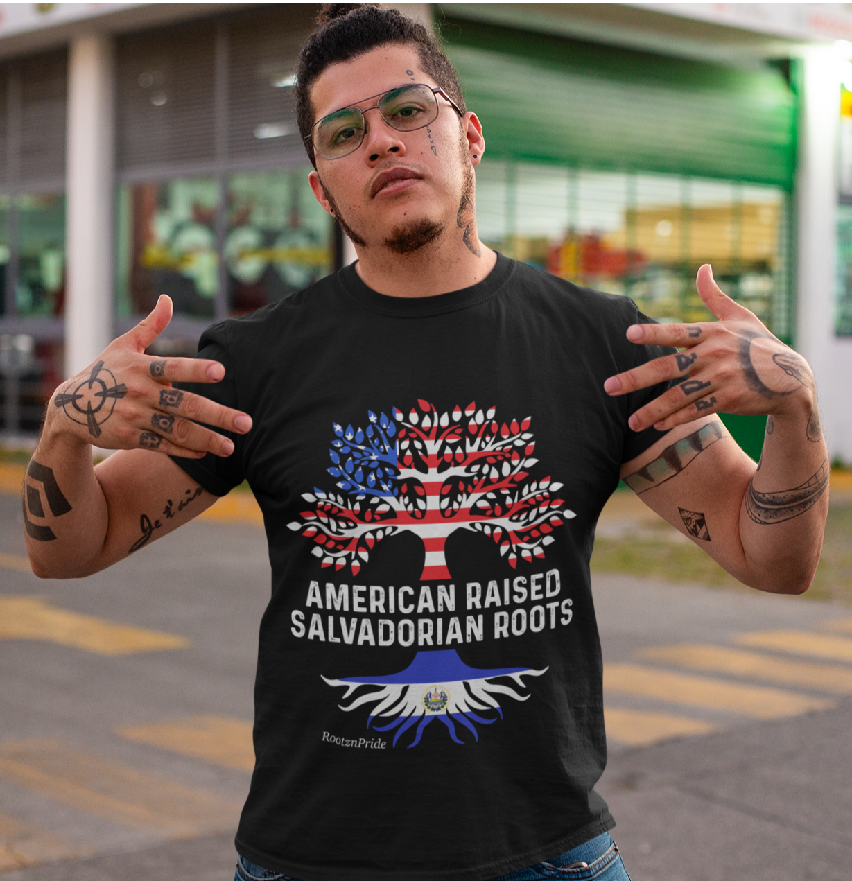 Salvadoran Roots Design 4: Unisex T-Shirt