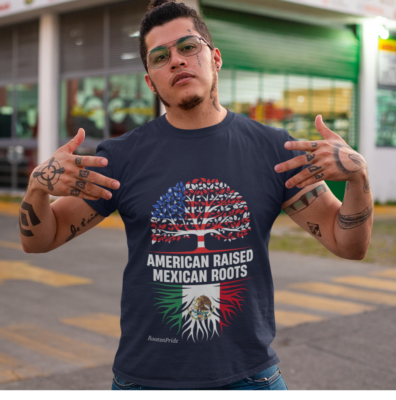 Mexican Roots Design 3: Unisex T-Shirt
